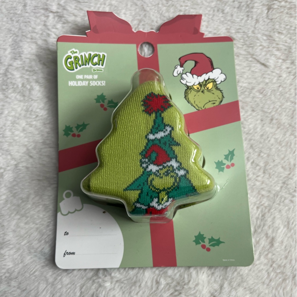 The Grinch Crew Socks
